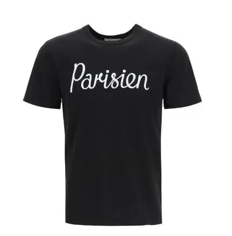 메종키츠네 PARISIEN 티셔츠 [BLACK/L]