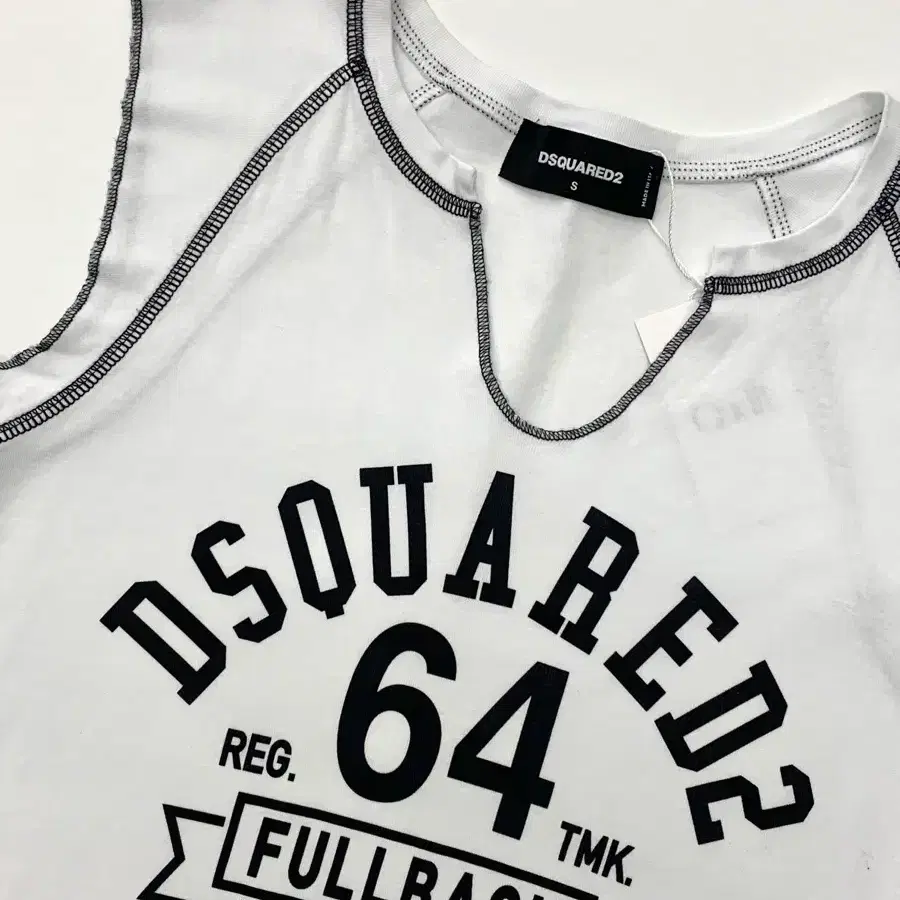 Dsquared2 디스퀘어드 달링 탱크탑 화이트