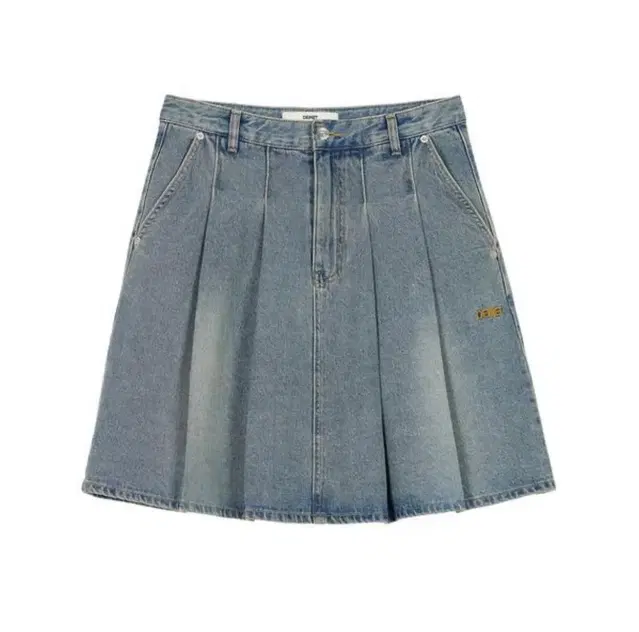 다이닛 데님 플리츠 스커트 DENIM PLEATS SKIRTS