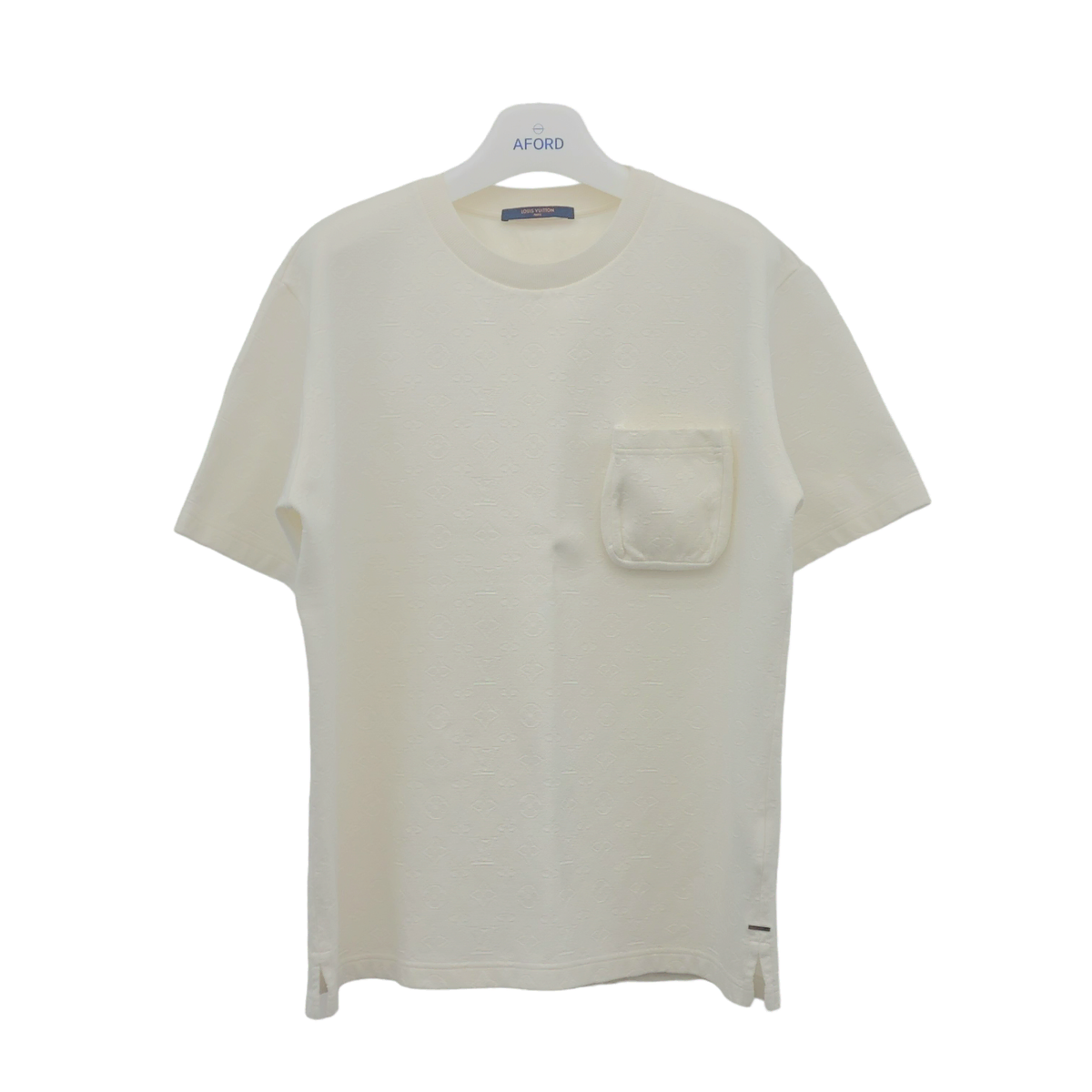 [3L] Louis Vuitton cignature Monogram Pocket T-shirt LOA080130