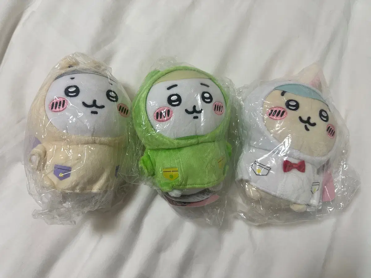 먼작귀 치이카와 비오는 날 우비 포테타마 치이카와 하치와레 우사기