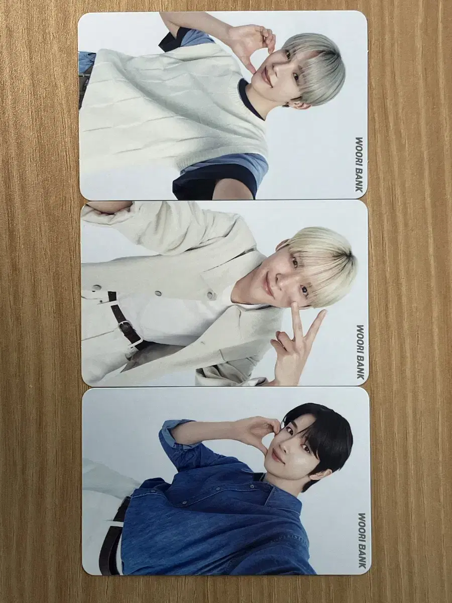 (Bulk) riize Woori Bank Photo Card Eunseok Sungchan Shotaro bulk WTS