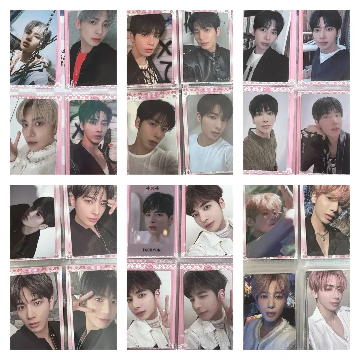 txt taehyun photocard wts in bulk:)