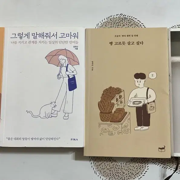 소설 책 빵과 수프, 고양이와 함께하기 좋은 날  빵 고르듯 살고싶다 등