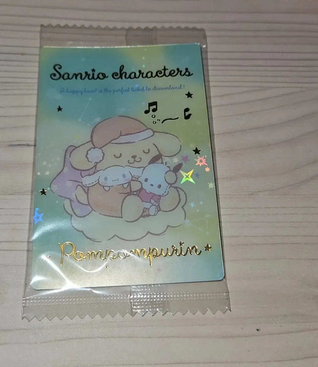 (Unsealed) Sanrio Pompompurin Photo Card