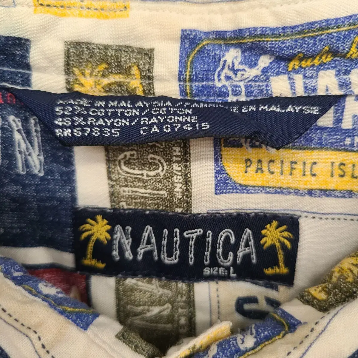 [115/3XL] NAUTICA 노티카 하와이안 셔츠