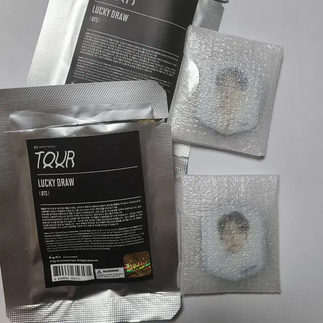 일괄) TOUR LUCKY DRAW 럭키드로우 방탄 지민 정국 BTS