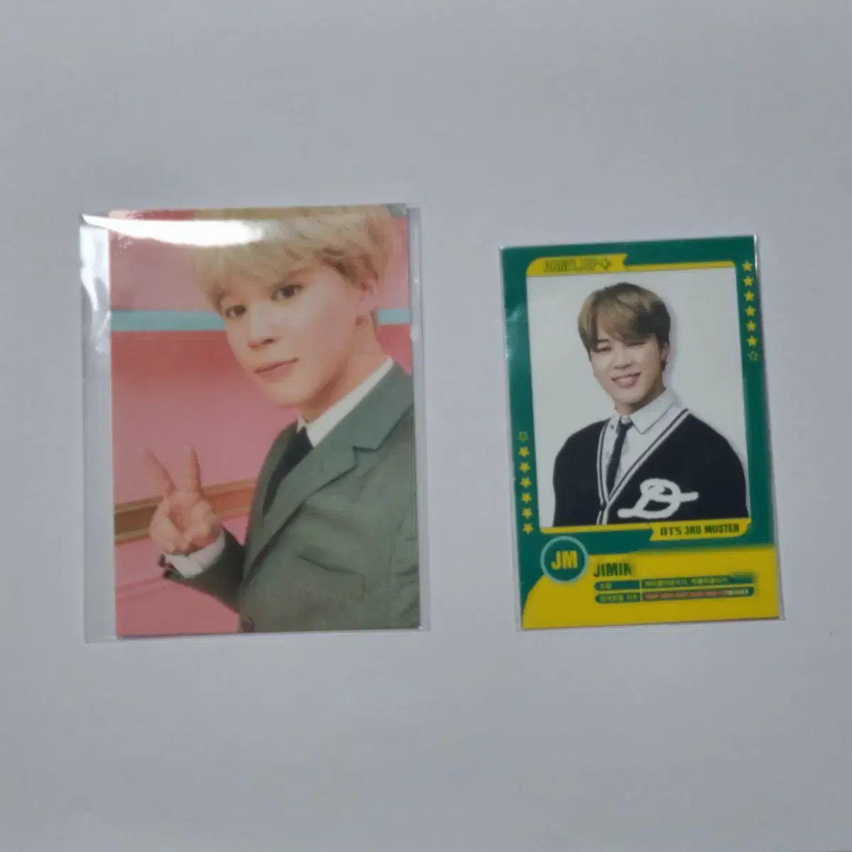 Jimin photocard sell MUSTER MUSTER BTS Bangtan Photocard