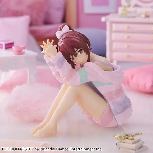 Unsealed)Vahn Presto Idolmaster Shiny Color Relaxtime Osaki Amana Figure