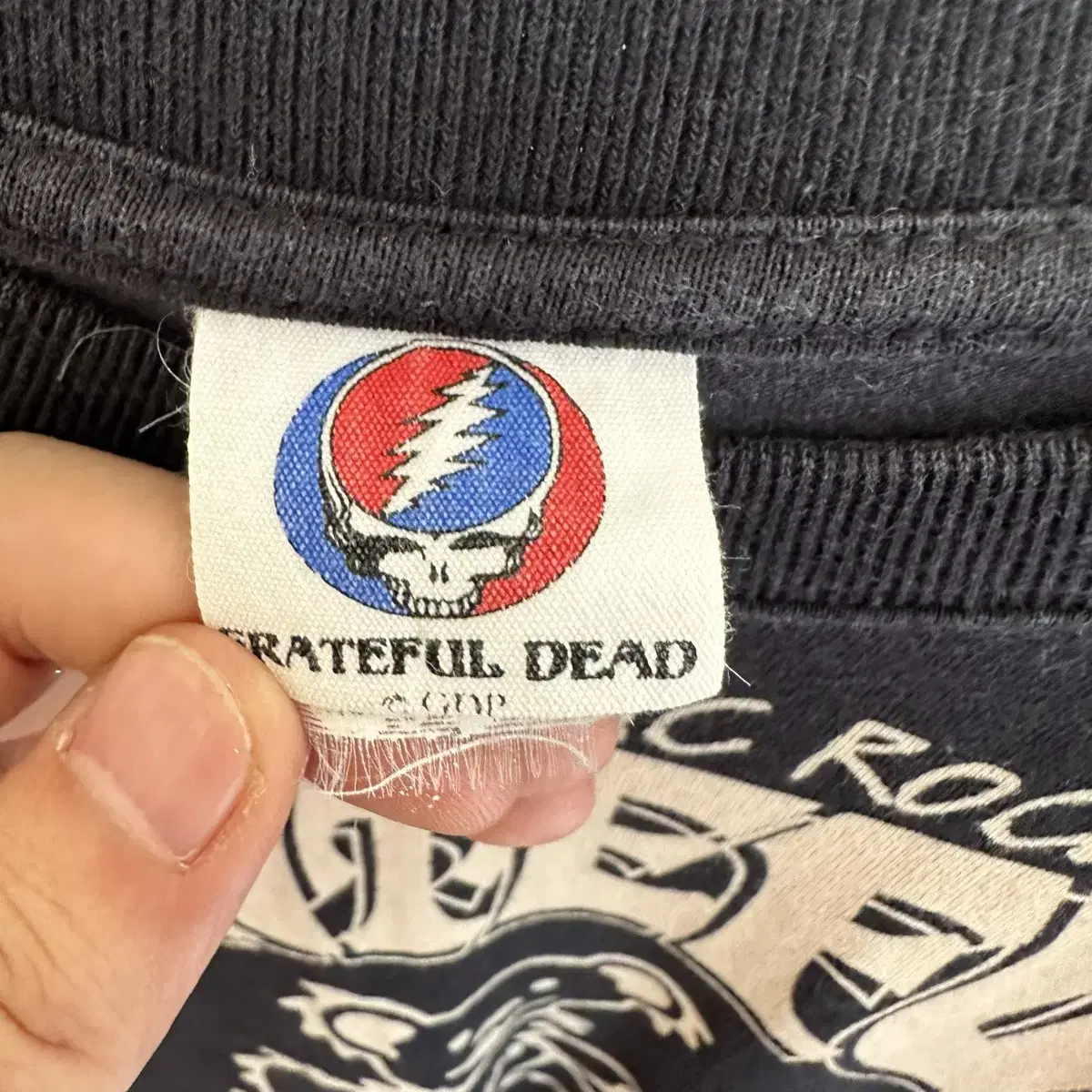 그레이트풀데드 grateful dead 로고 반팔티셔츠