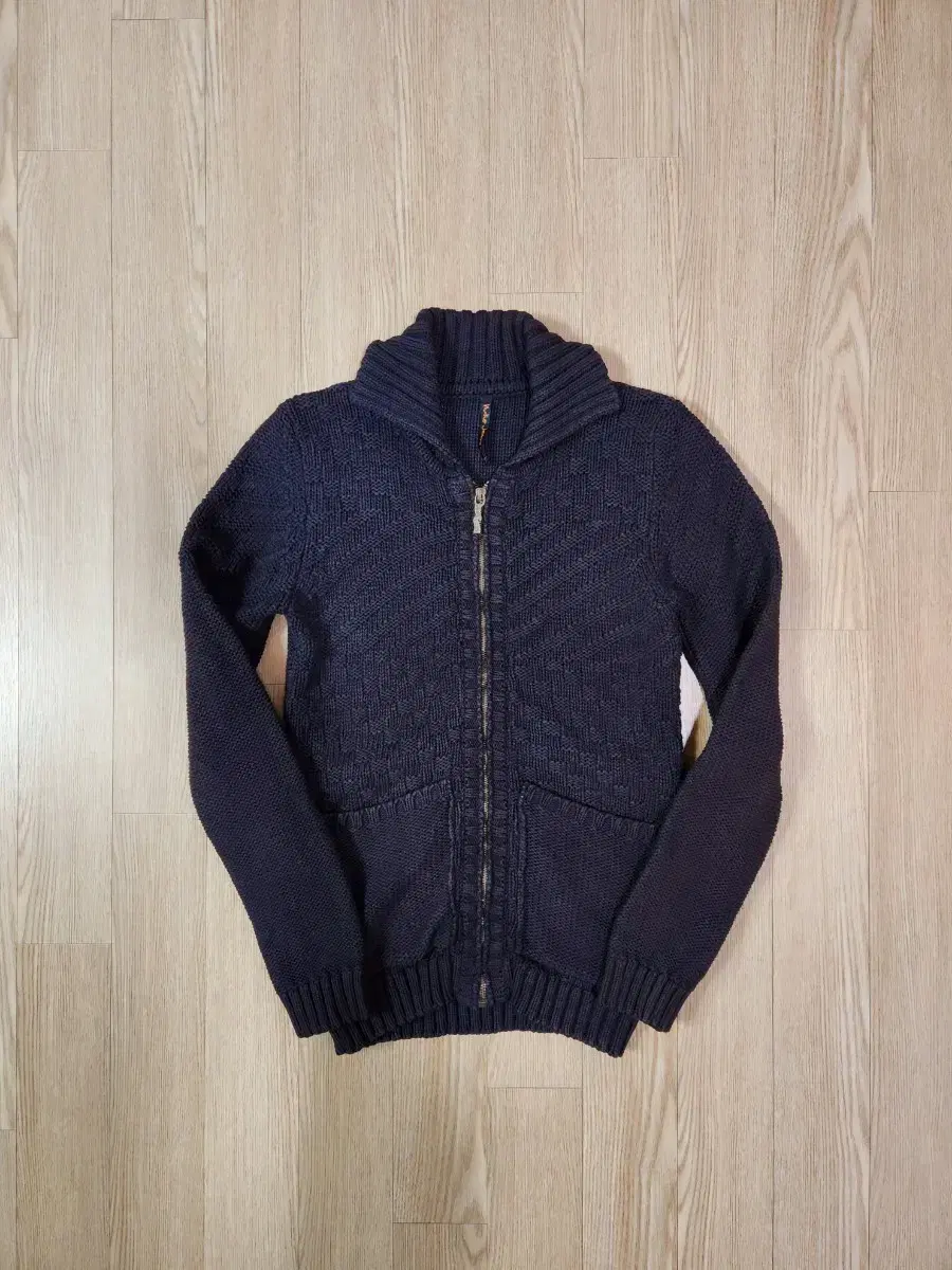 Nudie Jean Heavy Cotton Woven Melody Zip-up Jacket