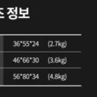 몽에어로 여행용캐리어