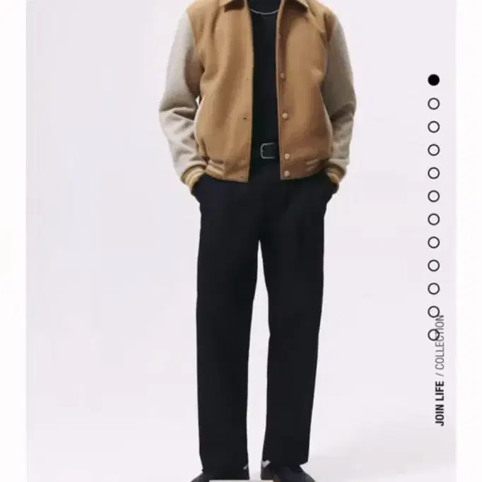 zara 콤비 점퍼 L