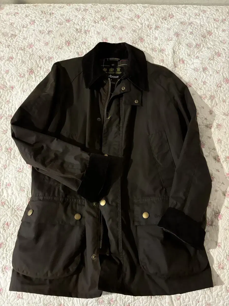 Barbour Jacket Ashby Olive Size Small