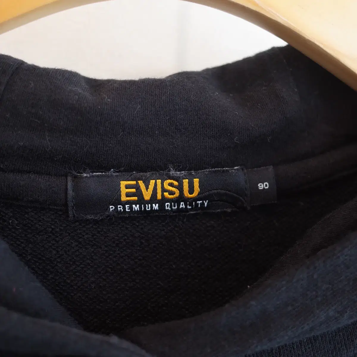 evisu 에비수 사이드라인 코튼 후디