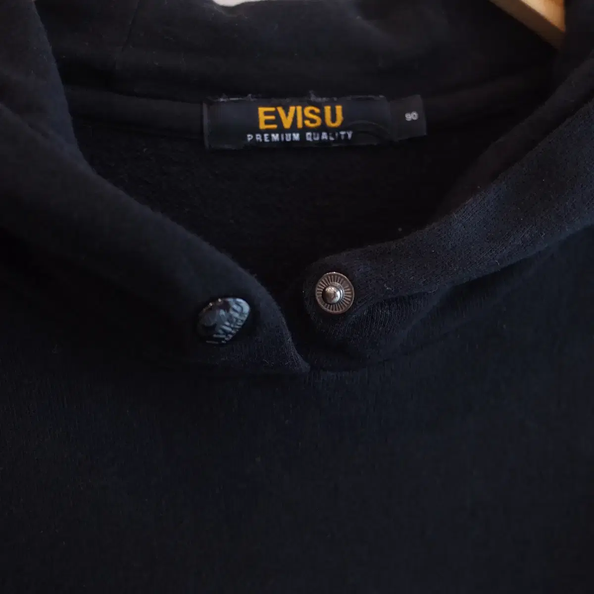 evisu 에비수 사이드라인 코튼 후디