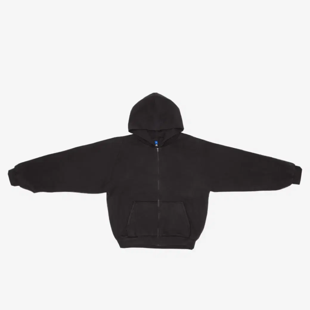 Yeezy YZY Zip-Up Hoodie Black XL