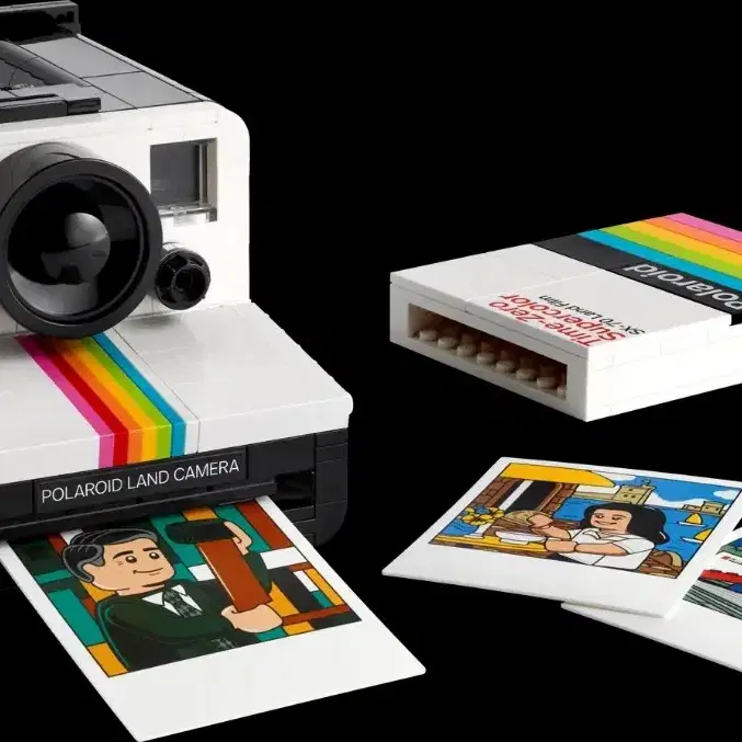 레고 폴라로이드 원스텝 SX-70 카메라