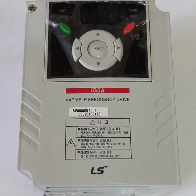 미사용 LS SV008iG5A-1 단상 1마력 220V 인버터 (새제품)