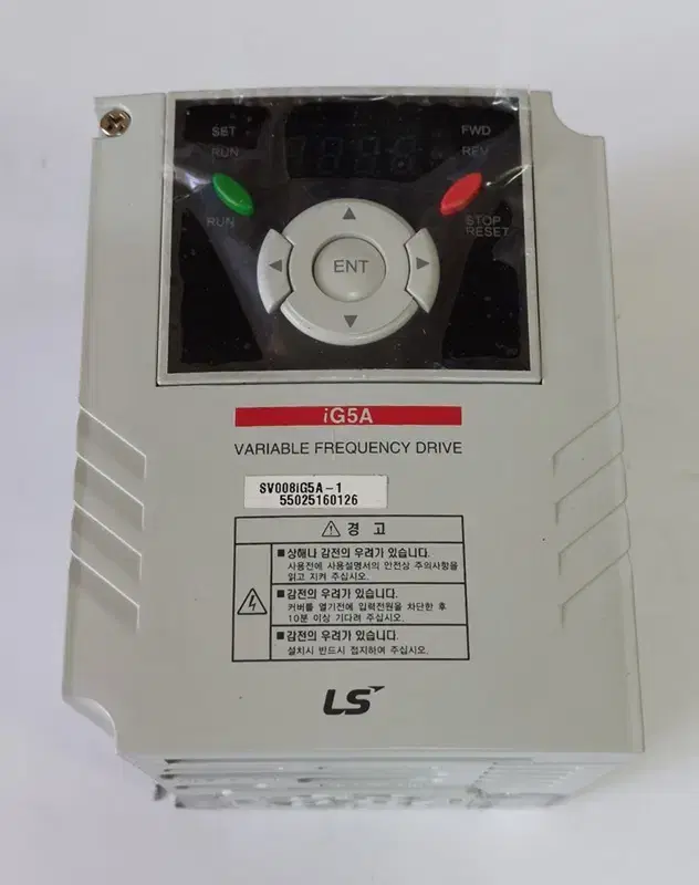 미사용 LS SV008iG5A-1 단상 1마력 220V 인버터 (새제품)