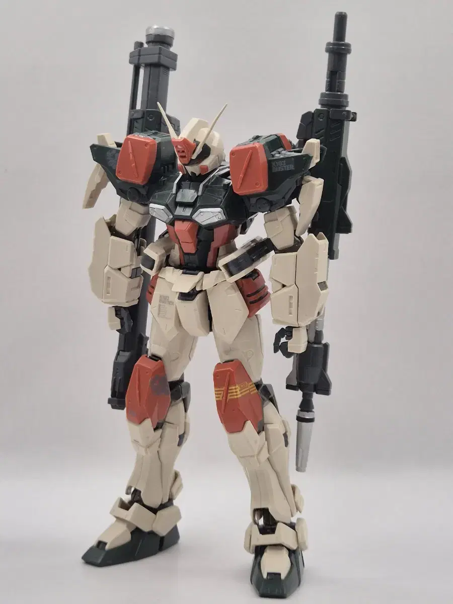 MG Seed Buster Gundam Metalframe Partial Paint Job