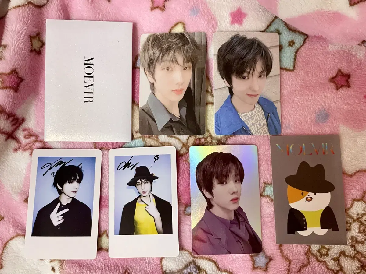 NCT Dream jisung Chinese magazine MOEVIR A+B set photocard bulk WTS