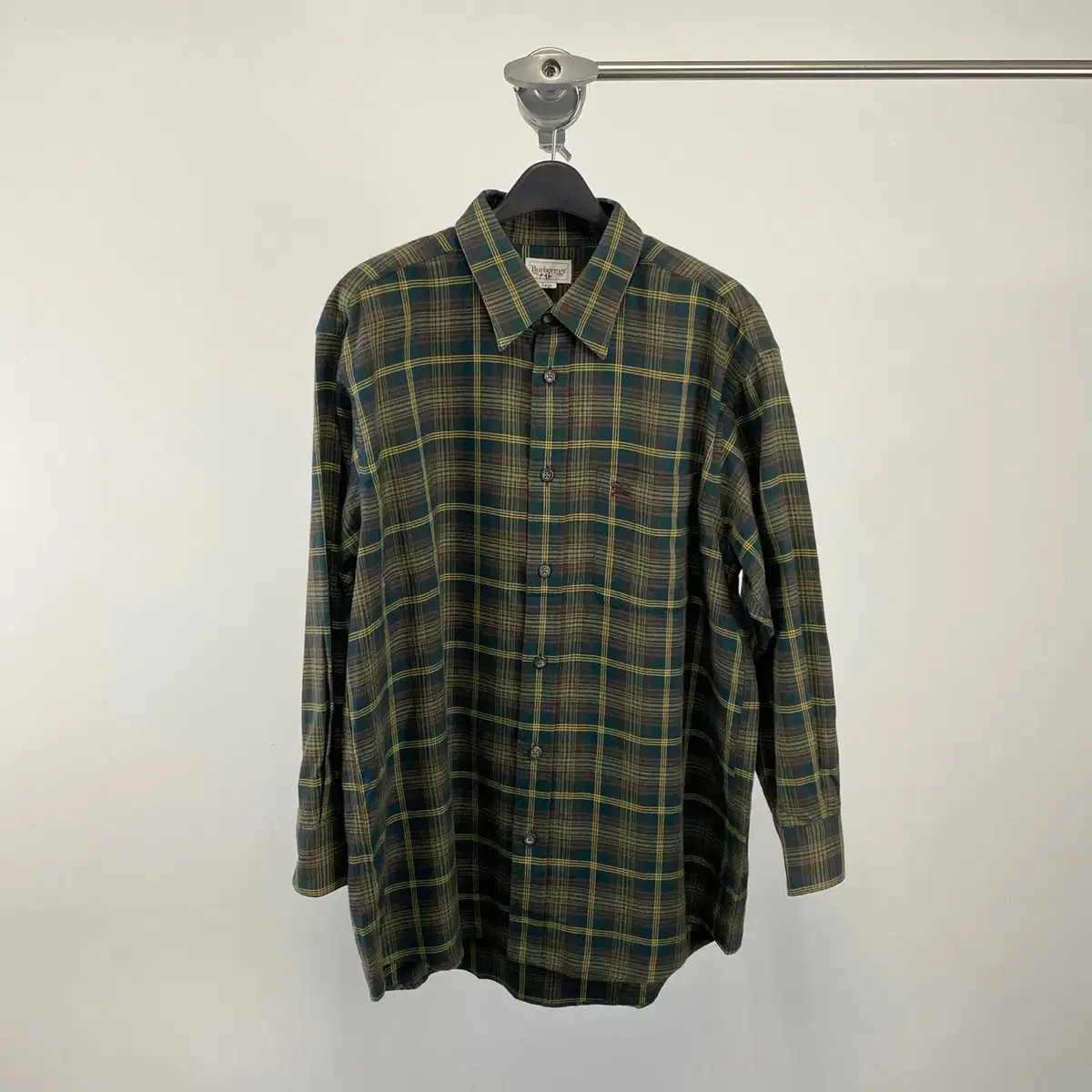 Vintage BURBERRYS Pocket Logo Oversized Shirt