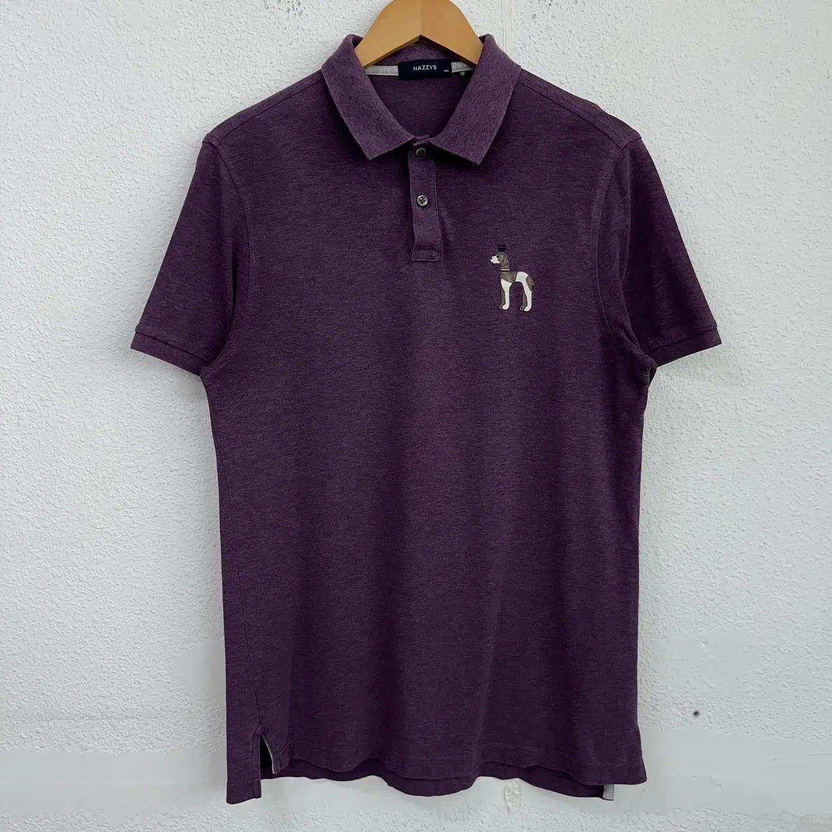 [100] Hedges Men's PK Short Sleeve Karati Purple 9251