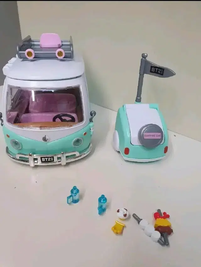 방탄 bts bt21 캠핑카