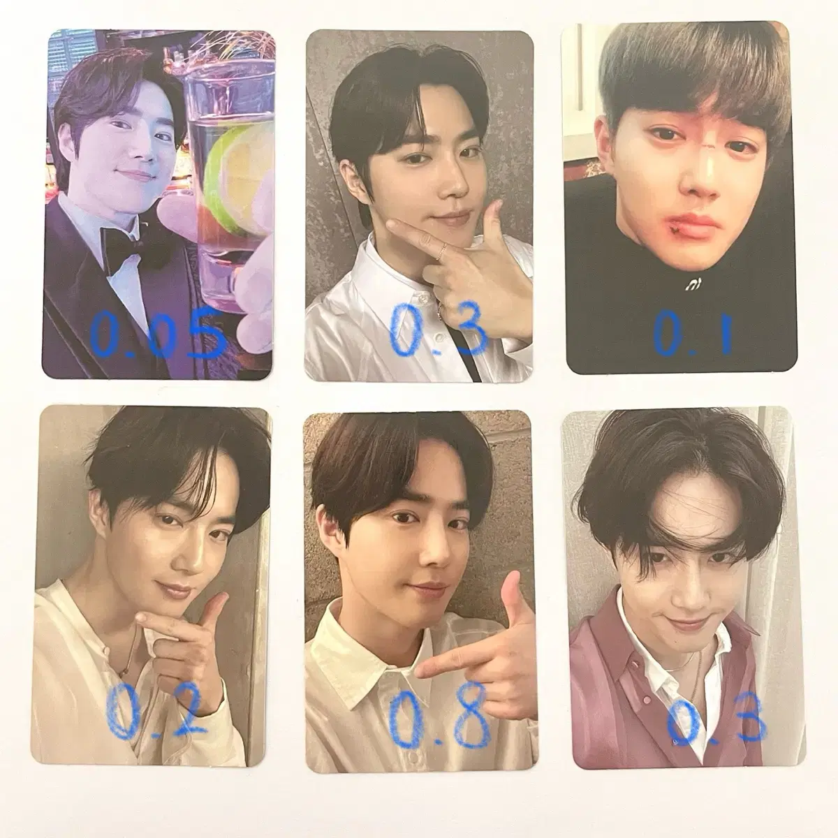 Exo suho kim junmyeon photocard WTS