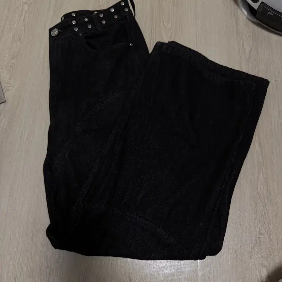 데어드 BELT EFFECT WIDE FIT JEANS 36