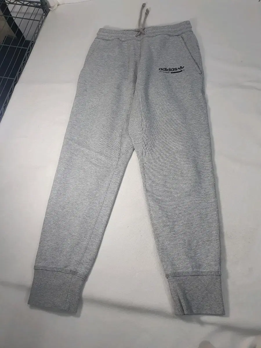 Adidas Pants Cotton Training Cabal Sweat Jogger Pants Grey M