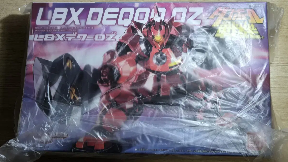 (Unsealed)(Rare)Cardboard Warriors Cardboard Warriors LBX Decu Oz