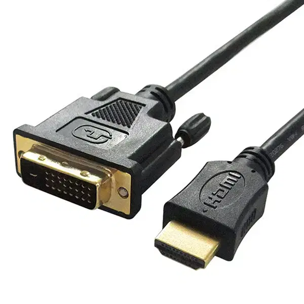 HDMI to DVI 듀얼 모니터 케이블 10m