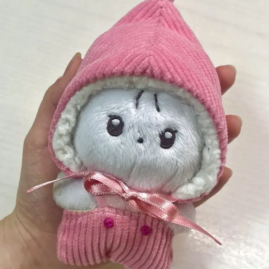 먕도리 헬로키티세트 10cm 인형옷 양도