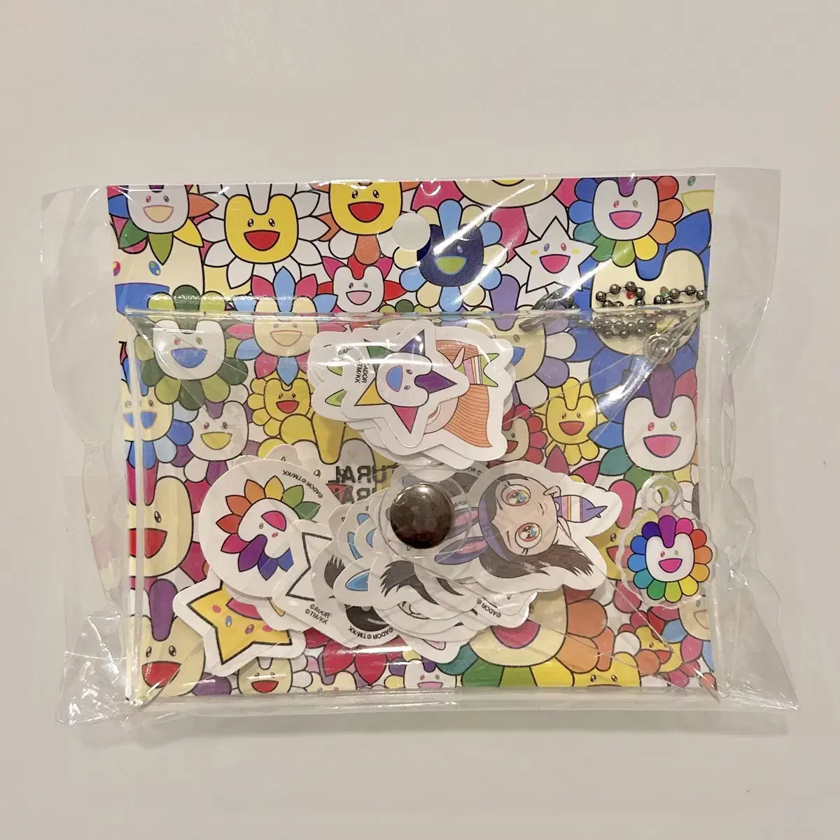 New Jeans Murakami sticker Pack Keyring (unsealed, new)