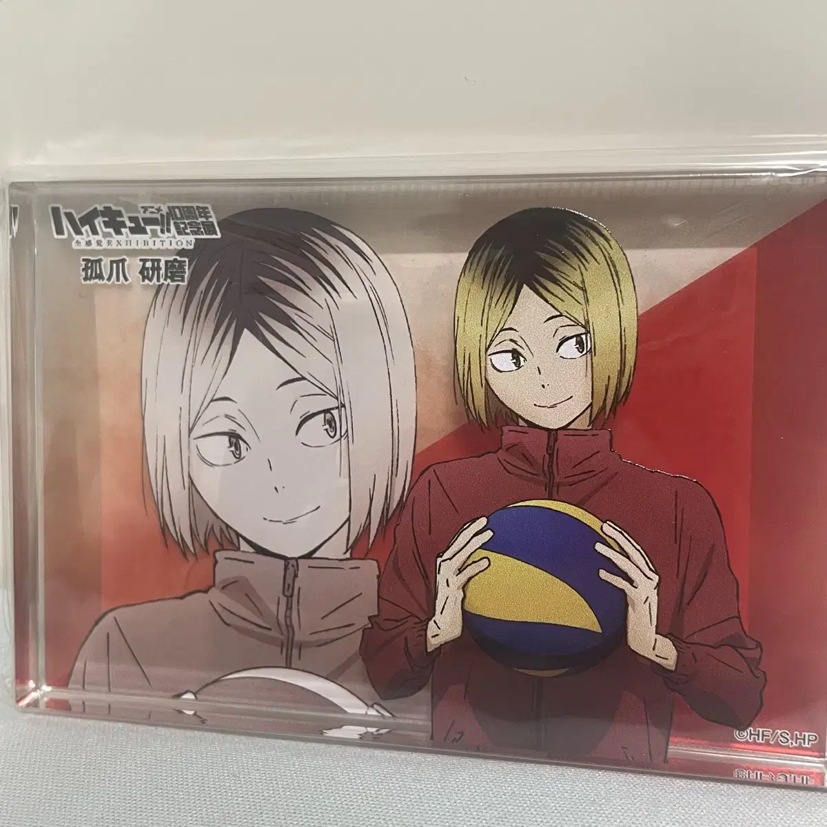 (Rapid, unsealed) haikyuu 10th Anniversary Exhibition of Kenma Kozume's Acrylic Blocks