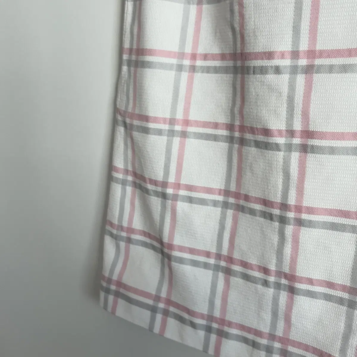 COURREGE check skirt ( made in JAPAN )