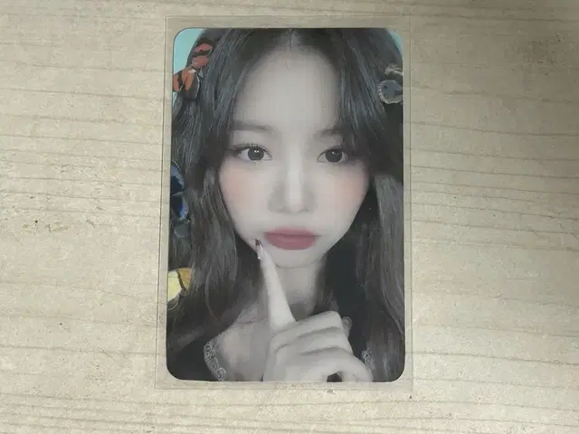 나비 수진 포카 판매 서수진 화