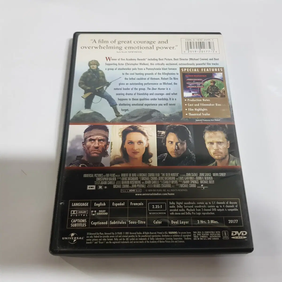 THE DEER HUNTER  DVD