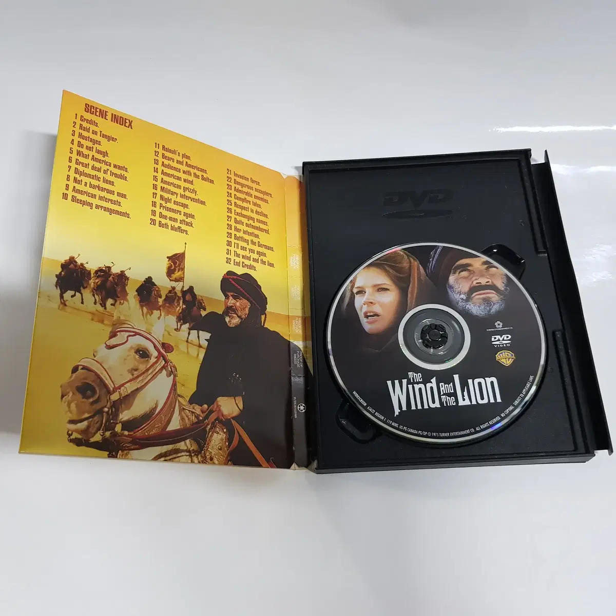 The Wind and the Lion   DVD