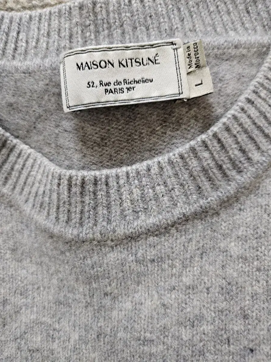 Maison Kitsune Knit.