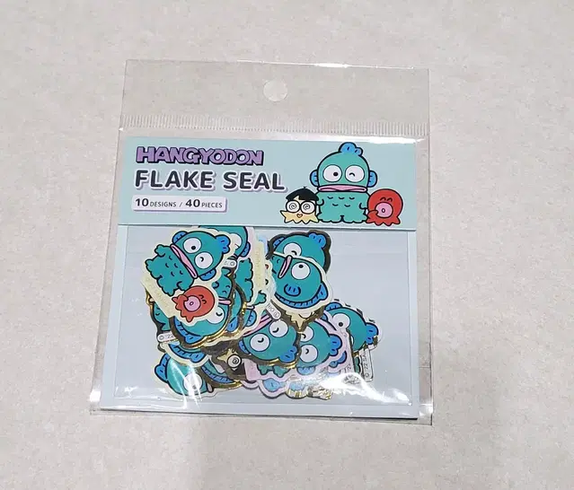 일본 산리오 정품)한교동 플레이크 씰  flake seal