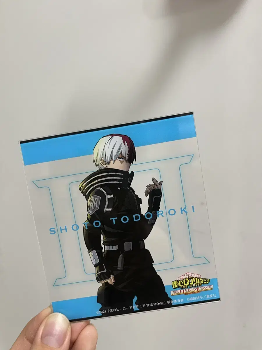 Hiroaka Todoroki Theatrical Edition acrylic (Rare)