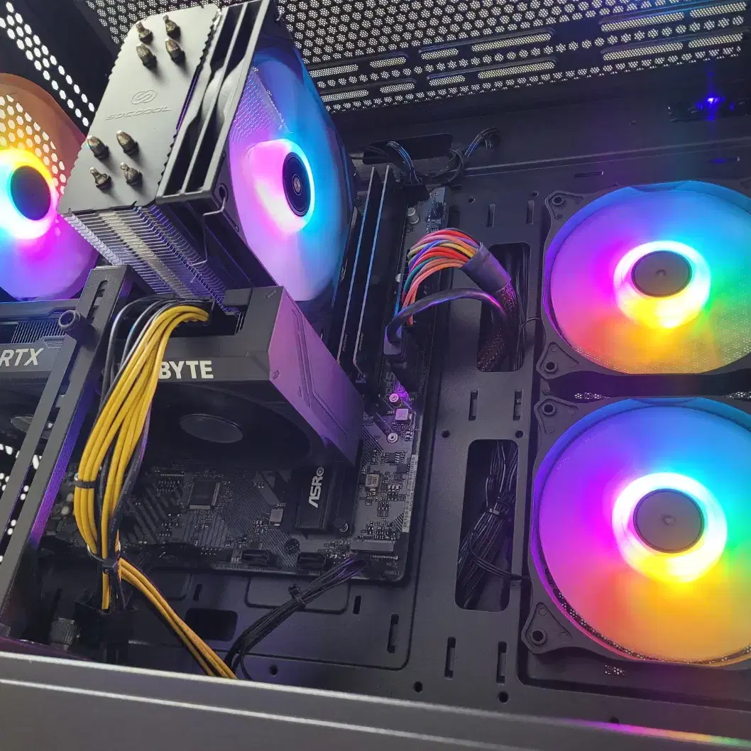 (새제품)7500F/4060Ti/램32/1TB/게임풀옵 PC본체데스크탑