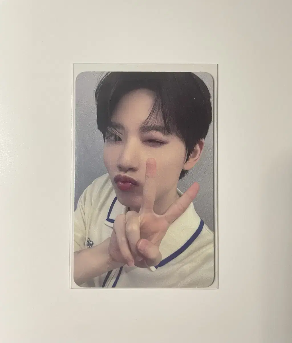 Treasure TREASURE junkyu Reboot popup store ld photocard WTS