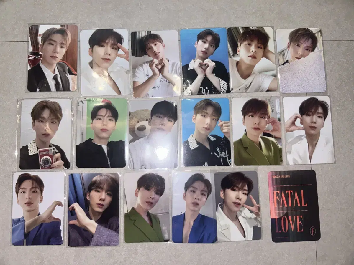 Yoo Kihyun kihyun monstax monsta x Photocards photocard Sells