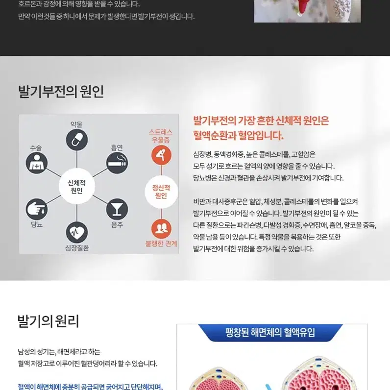 미국산 천연 남성 발기 성기능 강화 새상품