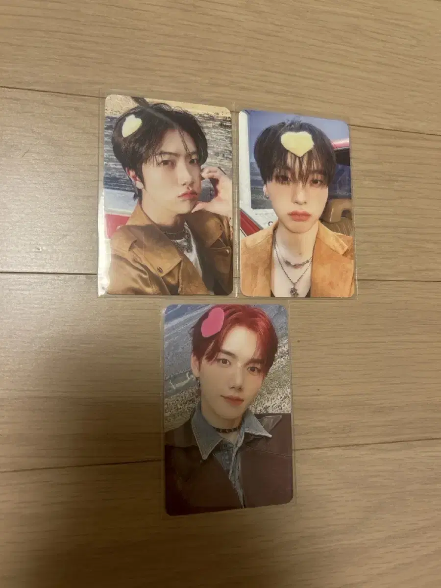 Cravity Evershine ssq Jewelry Sets pre-order benefit wonjin minhee hyeongjun Heart Photocard