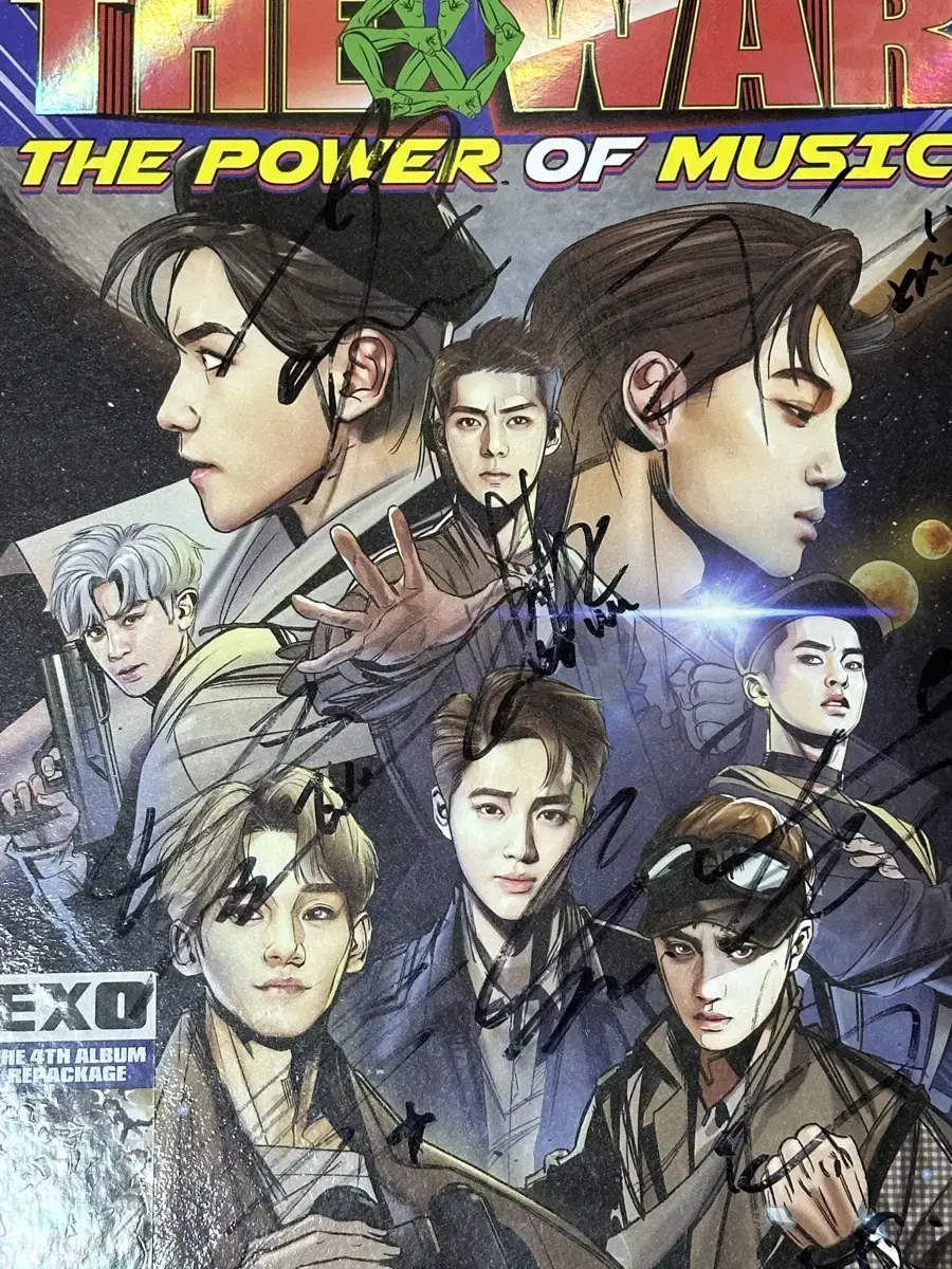 EXO THE WAR Power Signing Album